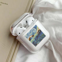 Load image into Gallery viewer, Clear Case For Airpods Art Transparent Case For AirPods 1/2 Case Hard PC Protective Cover Wireless Earphone Case