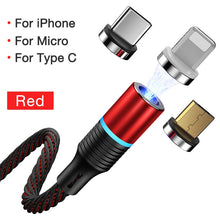 Load image into Gallery viewer, Cafele Newest LED QC3.0 Magnetic USB Cable for iPhone