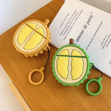 Load image into Gallery viewer, Wireless Bluetooth Durian Earphone Case