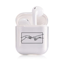 Load image into Gallery viewer, Clear Case For Airpods Art Transparent Case For AirPods 1/2 Case Hard PC Protective Cover Wireless Earphone Case