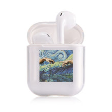 Load image into Gallery viewer, Clear Case For Airpods Art Transparent Case For AirPods 1/2 Case Hard PC Protective Cover Wireless Earphone Case