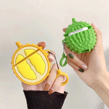 Load image into Gallery viewer, Wireless Bluetooth Durian Earphone Case
