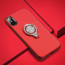 Load image into Gallery viewer, Magnetic case with finger ring for iPhone
