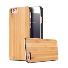 Load image into Gallery viewer, Bamboo Wood iPhone Case
