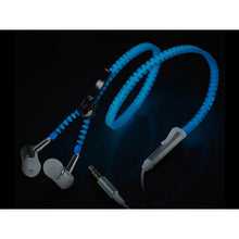 Load image into Gallery viewer, Luminous Headphone 6 Color Glow Light Metal Zipper Wireless Earphones Glow In The Dark Headphones Headset For xiomi xaomi sony
