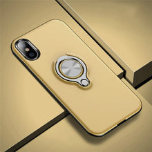 Load image into Gallery viewer, Magnetic case with finger ring for iPhone
