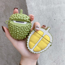 Load image into Gallery viewer, Wireless Bluetooth Durian Earphone Case
