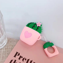Load image into Gallery viewer, GT Potted Cactus Wireless Bluetooth Earphone Case
