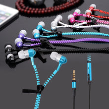 Load image into Gallery viewer, Luminous Headphone 6 Color Glow Light Metal Zipper Wireless Earphones Glow In The Dark Headphones Headset For xiomi xaomi sony
