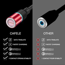 Load image into Gallery viewer, Cafele Newest LED QC3.0 Magnetic USB Cable for iPhone

