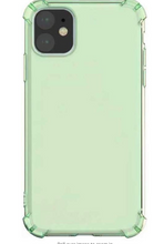 Load image into Gallery viewer, Shockproof Bumper Transparent Silicone Phone Case For iPhone
