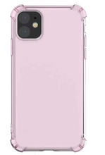 Load image into Gallery viewer, Shockproof Bumper Transparent Silicone Phone Case For iPhone
