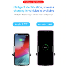 Load image into Gallery viewer, Car Fast Wireless Charger For iPhone Xs Max Xr X Samsung S10 S9
