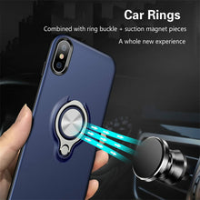 Load image into Gallery viewer, Magnetic case with finger ring for iPhone
