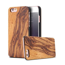 Load image into Gallery viewer, Bamboo Wood iPhone Case
