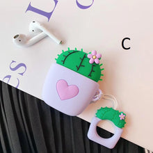 Load image into Gallery viewer, GT Potted Cactus Wireless Bluetooth Earphone Case
